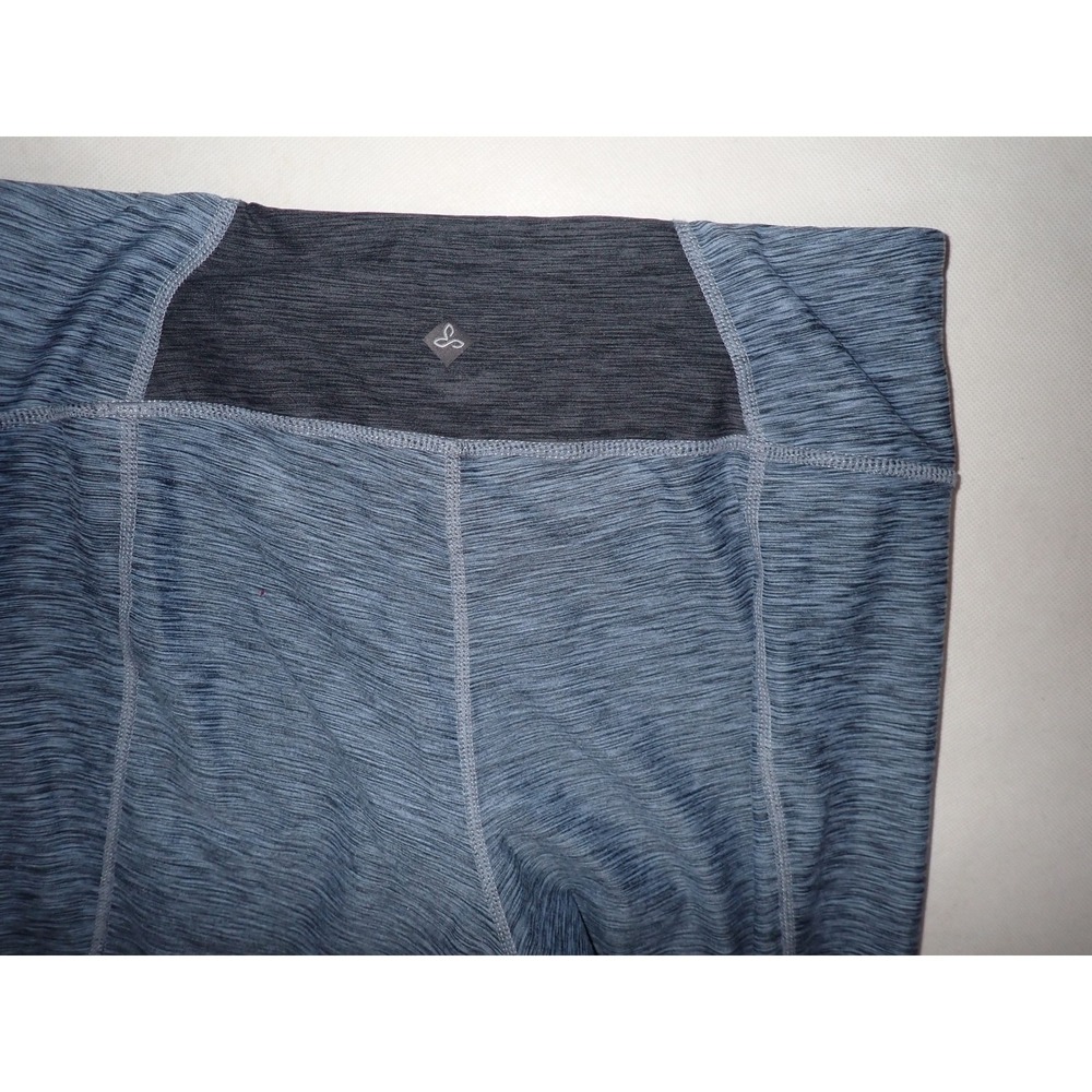 Prana Womens Space Dye Colorblock Crop Leggings Size M Hike Gorpcore Athleisure - Picture 3 of 4